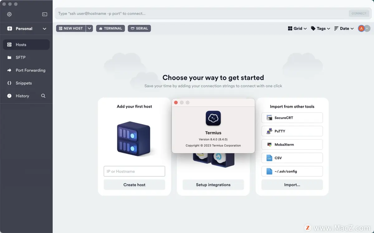 Termius for Mac/Win：多协议远程管理利器，你的工作效率提升神器