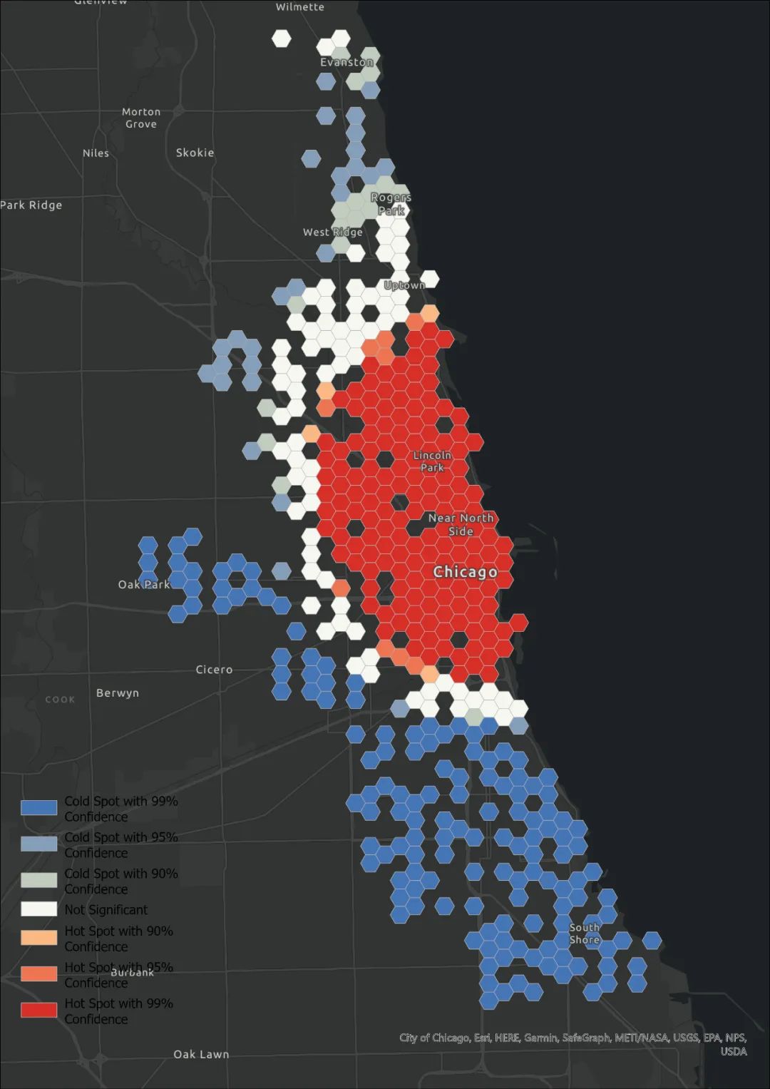 ArcGIS Pro 优化的热点分析【Optimized Hot Spot Analysis】