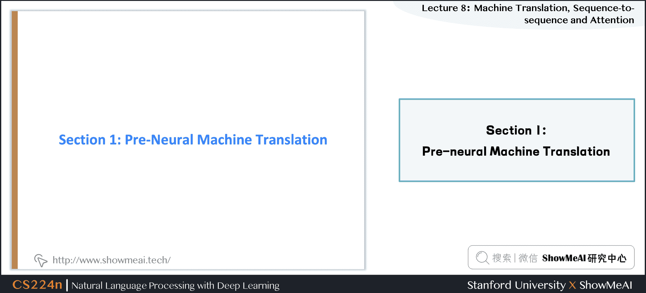 Pre-neural Machine Translation