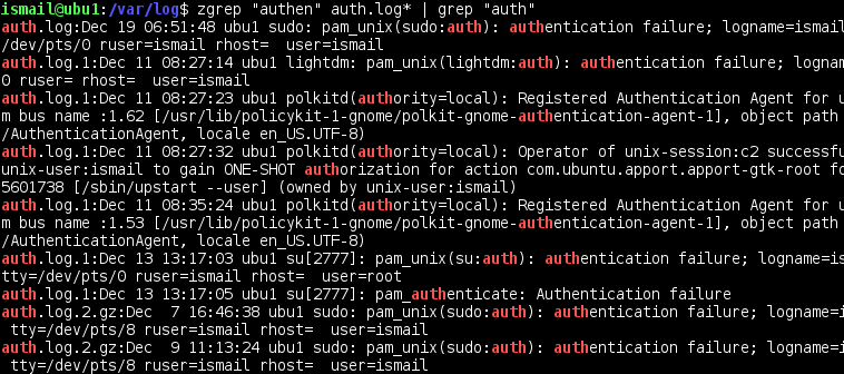 Filtering Log File