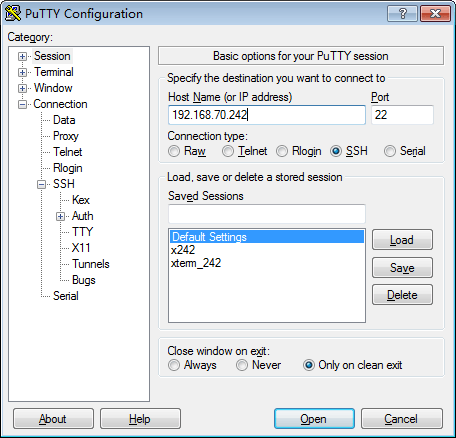 putty xming进入linux桌面,Xming  PuTTY 远程登录linux桌面