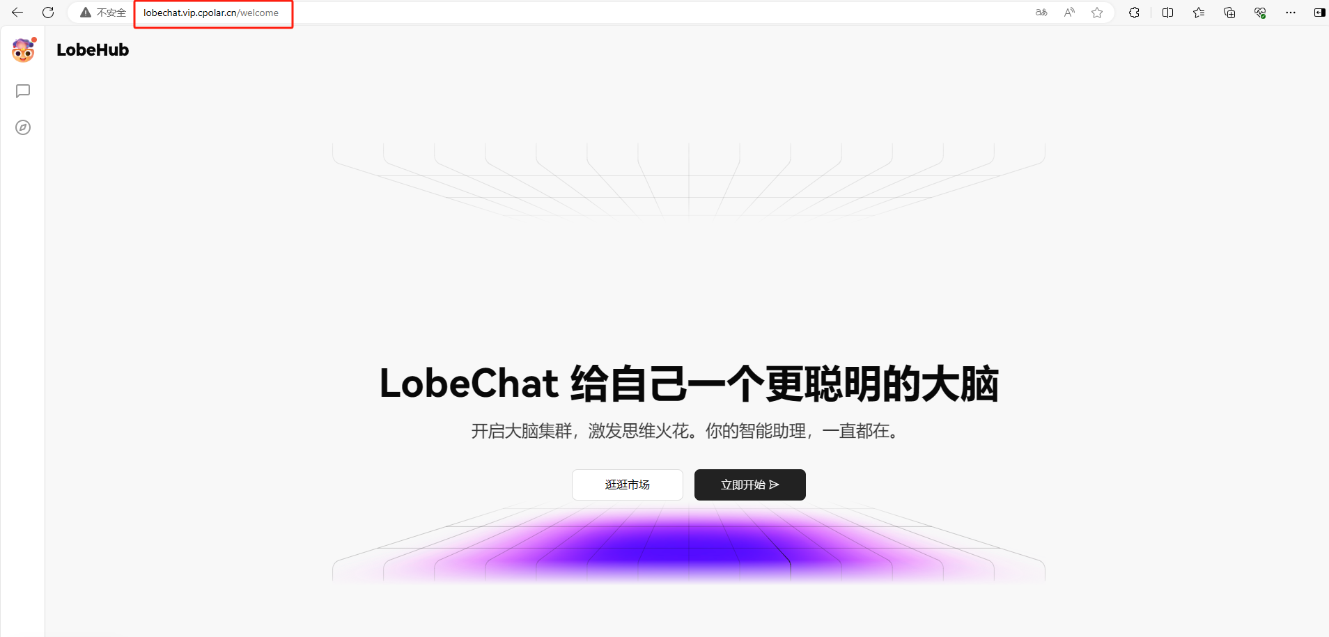 本地安装Llama3.1与LobeChat可视化UI界面并实现远程访问大模型实战_UI_31