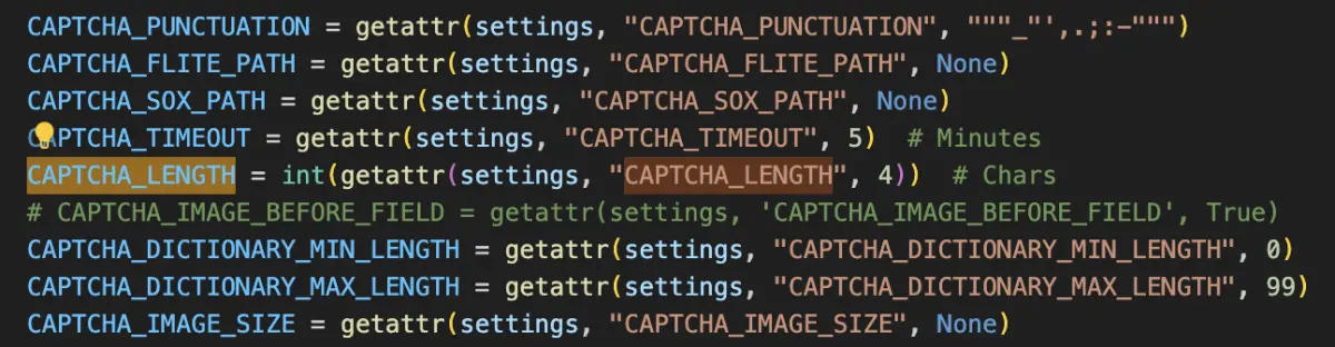 CAPTCHA_LENGTH