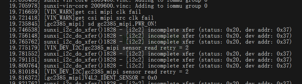 全志 芯片 Linux MIPI CSI摄像头接口开发指南 VIN DVP CSI MIPI V4l2