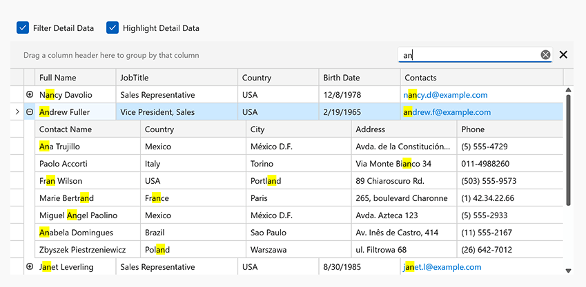 DevExpress WPF v23.1新版图集