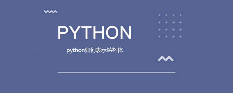 python如何表示结构体