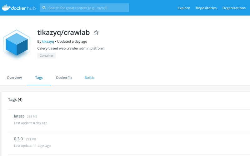 Dockerhub Page