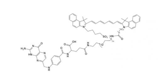 ICG-PEG-Folate,吲哚菁绿-聚乙二醇-叶酸；科研用试剂的用途和作用