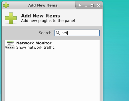 Add Network Monitor