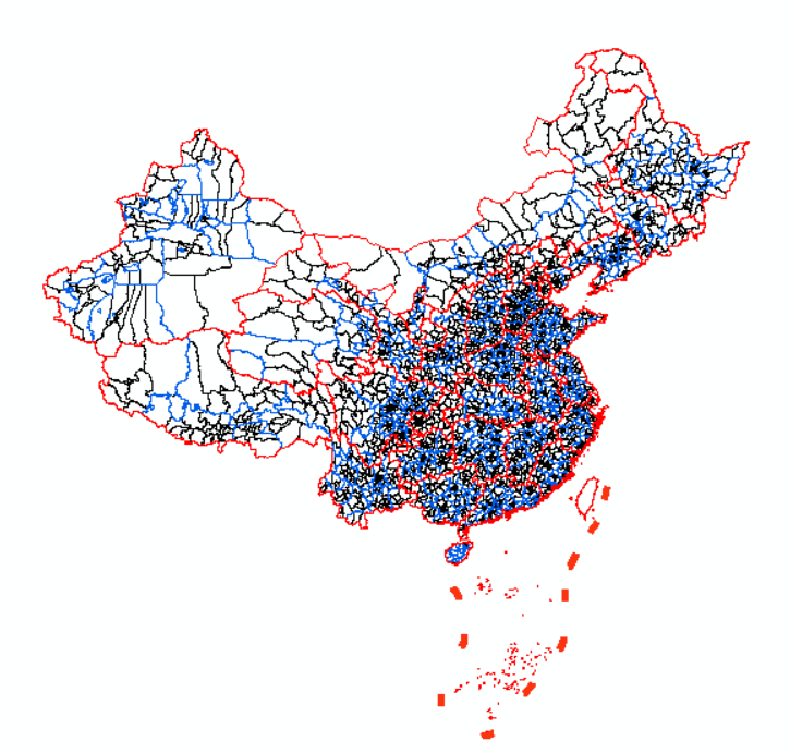 2021年初省市县数据