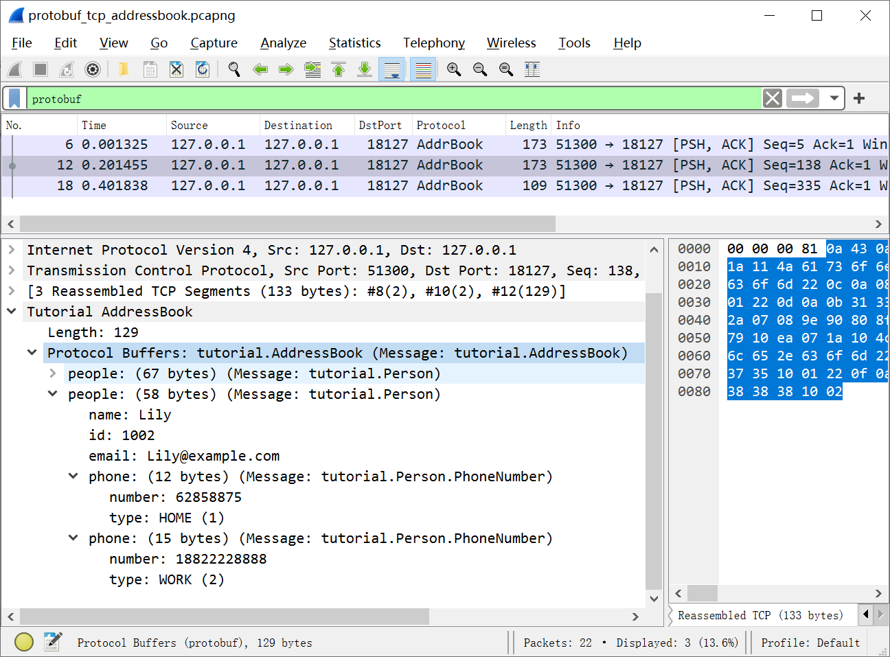 Wireshark Protobuf 和 gRPC 内置解析器使用介绍CSDN博客