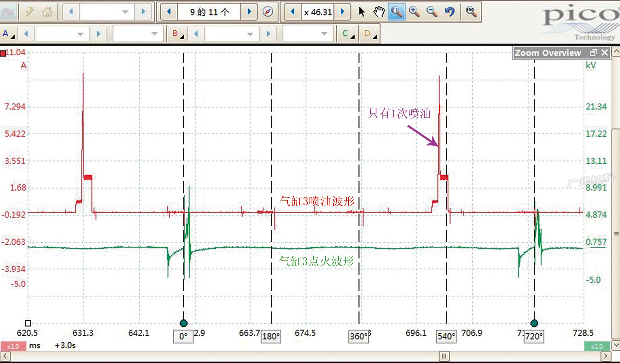 2010款奔驰E260车冬天第1次冷起动后发动机抖动