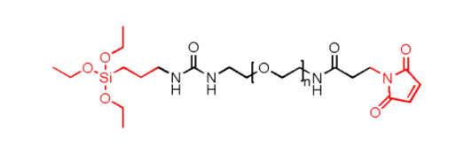 硅烷PEG马来酰亚胺，Silane-PEG-Mal，马来酰亚胺聚乙二醇硅烷