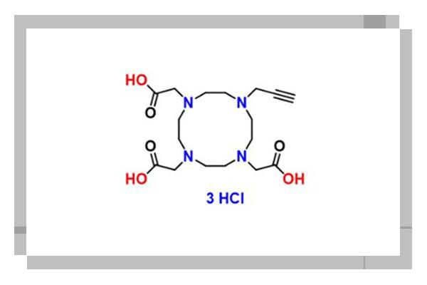 螯合剂标记修饰：DOTA-CH2-Alkynyl(HCl salt)，应用实验室科研