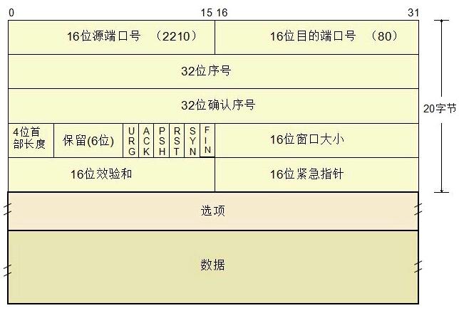 ip報文c語言程序轉tcpip協議的簡單理解ip報文和tcp報文的格式