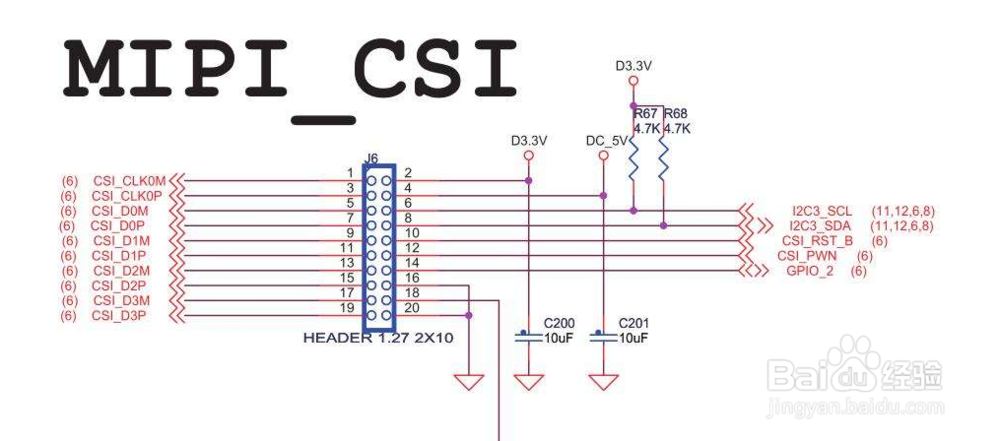 摄像头的MIPI接口、DVP接口和CSI接口