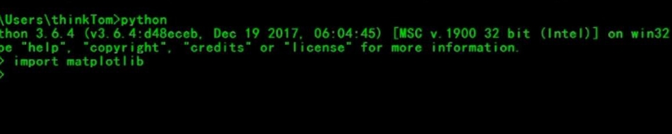 python怎么安装matplotlib