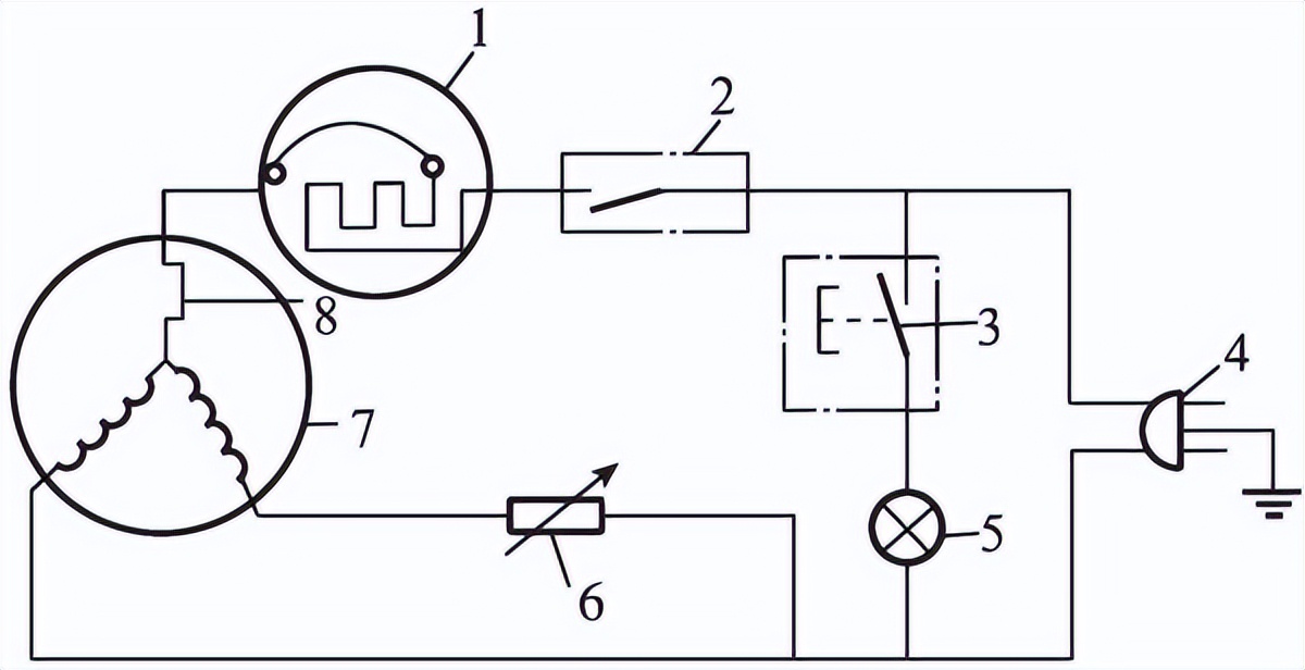 rohm常见的电冰箱控制电路图,轻松了解冰箱工作原理