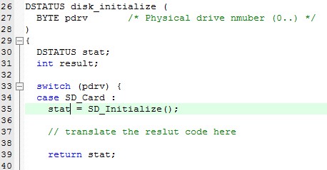 disk_initialize