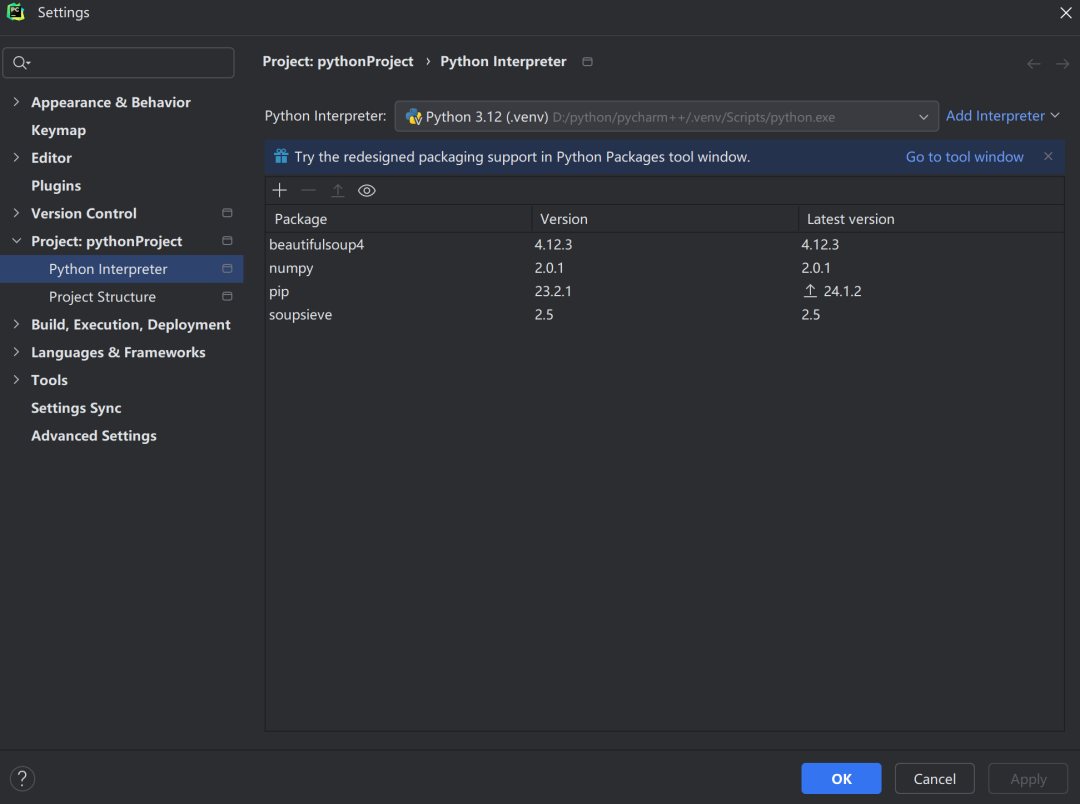 python 3.x - pycharm pro fastapi default configuration... 一文解决:终端pip安装后Pycharm中导入失败的问题_pip安装的库pycharm不能用吗-CSDN博客