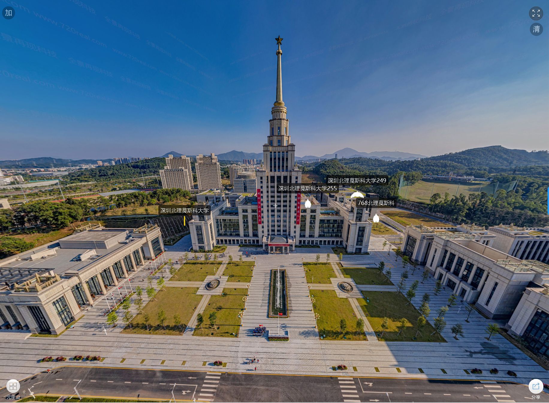 北理莫斯科大学航拍多图27张(航拍深圳第1集)