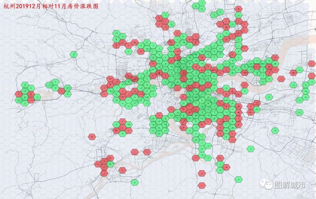 月份对比_杭州房价地图201912月份版（附与11月份对比图）