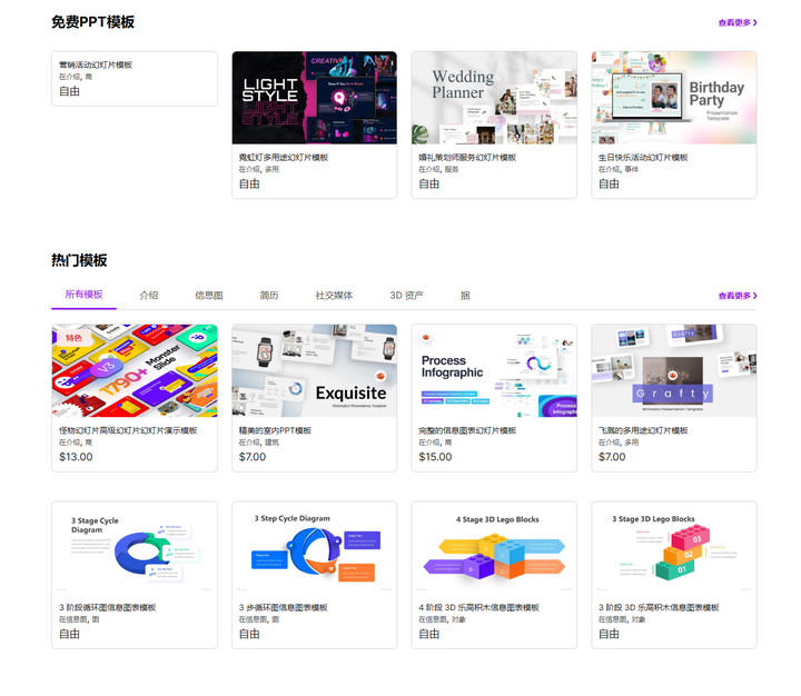 下载免费PPT模板，就上这6个网站