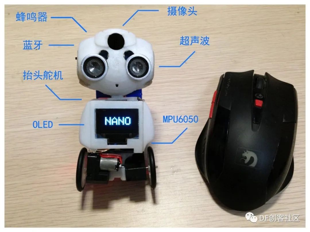 永不停歇的逗比钟▲  六足仿生机器人认识arduino unoarduino可以