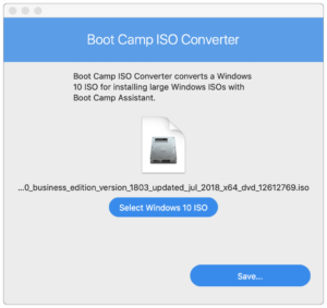 vmware converter apple boot camp