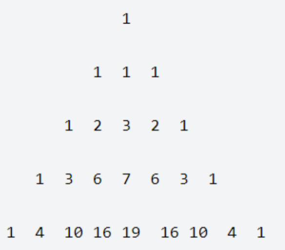 【Java版oj 】 day17杨辉三角形的变形、计算某字符出现次数
