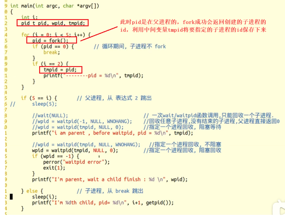 进程概念以及进程相关函数的使用