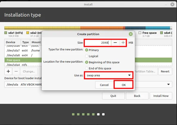 Swap-Partition-Label-LinuxMint21