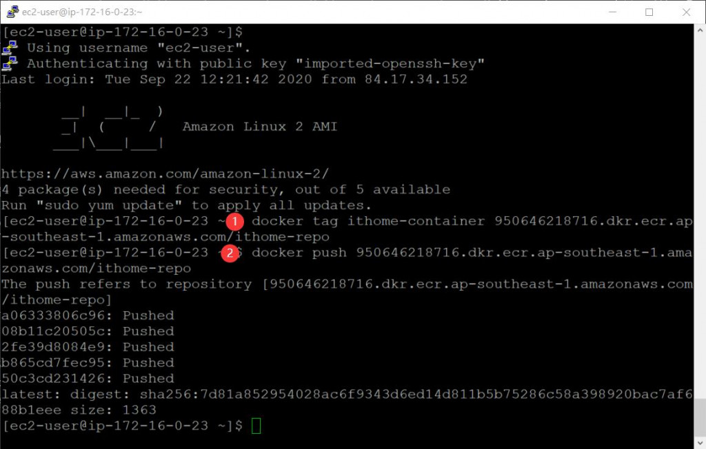 amazon elastic container registry ecr 笔记