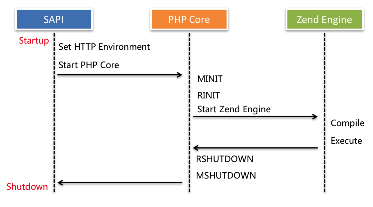 PHP 底层的执行逻辑
