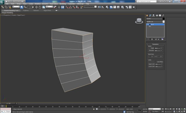 3D 工作室最大建模教程未来派螺栓枪