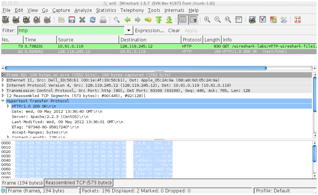 计算机网络自顶向下<span style='color:red;'>Wireshark</span> labs-<span style='color:red;'>HTTP</span>