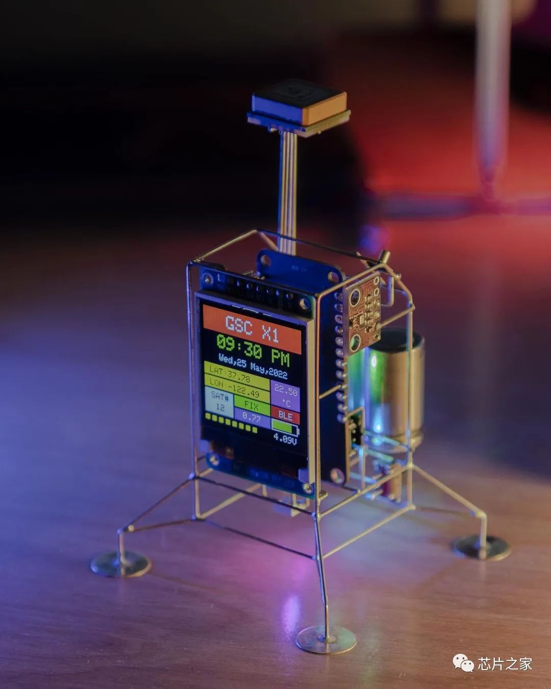 超具艺术感的电子搭棚艺术品