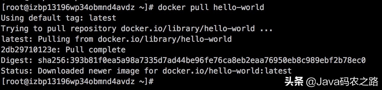 每天5分钟玩转 Docker 容器技术之镜像