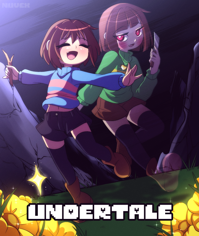 undertale人物undertale傳說之下精美人物圖包friskampchara篇