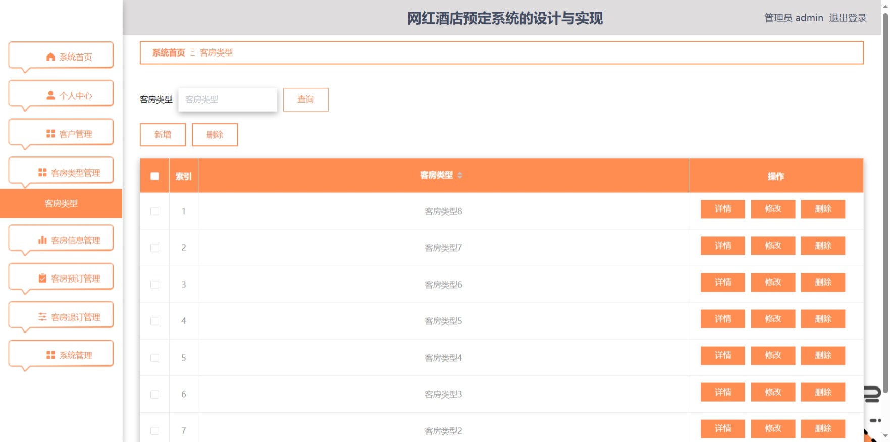 在这里插入图片描述 【万字文档+PPT+源码】基于SSM的网红酒店预订系统-可用于毕设-课程设计-练手学习_vue.js_17