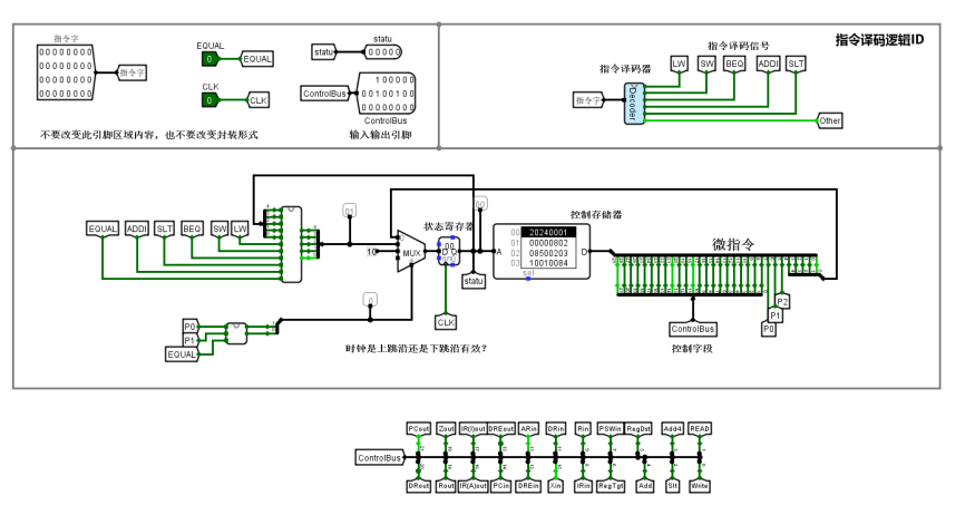 【头歌·计组·自己动手画CPU】五、单总线CPU设计(理论版) 【计算机硬件系统设计】