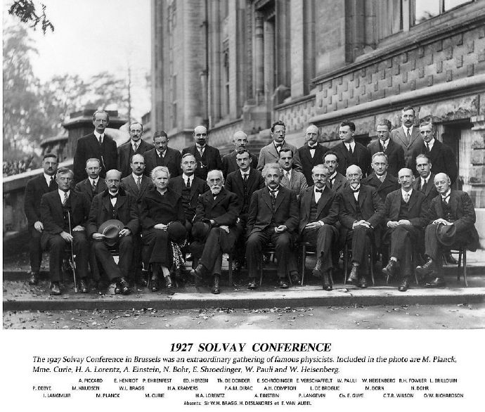 经典量子力学照片1927年索尔维会议我是亲民新浪博客