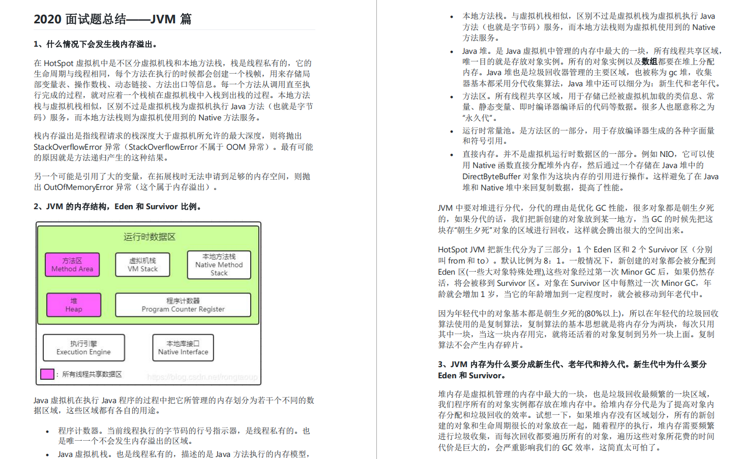 工作5年的阿里Java程序员，分享从业心得总结与面试笔记分享