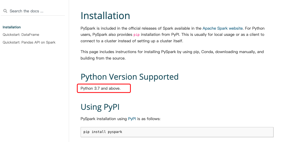 spark3.3.4 上使用 pyspark 跑 python 任务版本不一致问题解决