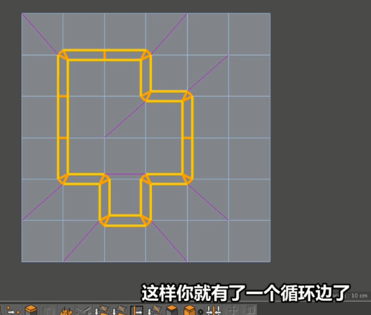 cinema 4d 包括宝典 --- 改线 循环边 建模布线原则