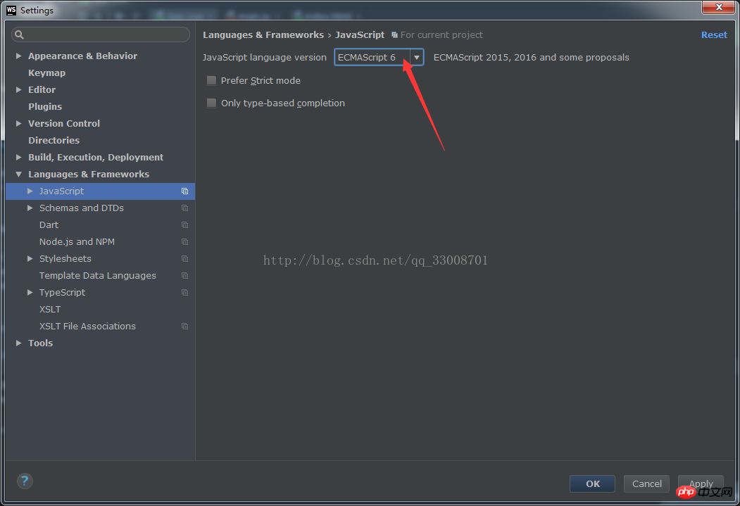 webstorm php