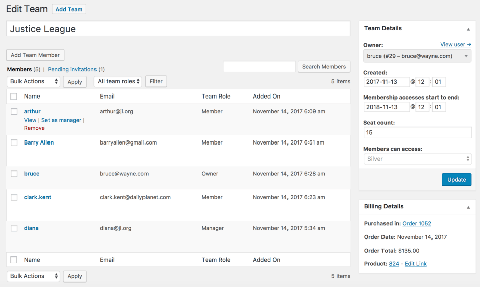 WooCommerce 会员团队：编辑团队