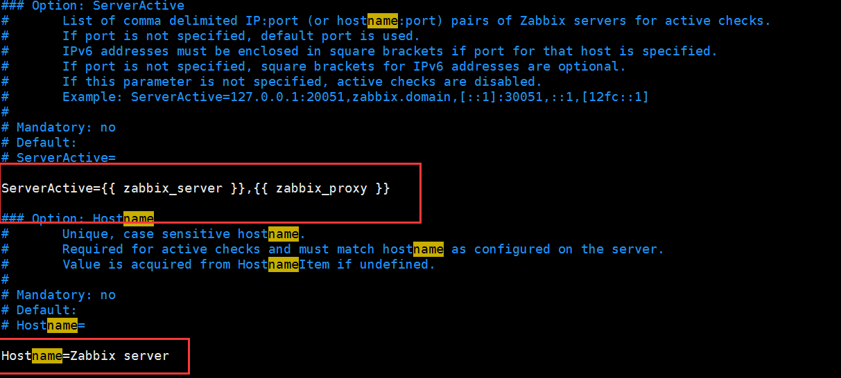 ansible实现zabbix server、zabbix agent及proxy部署；