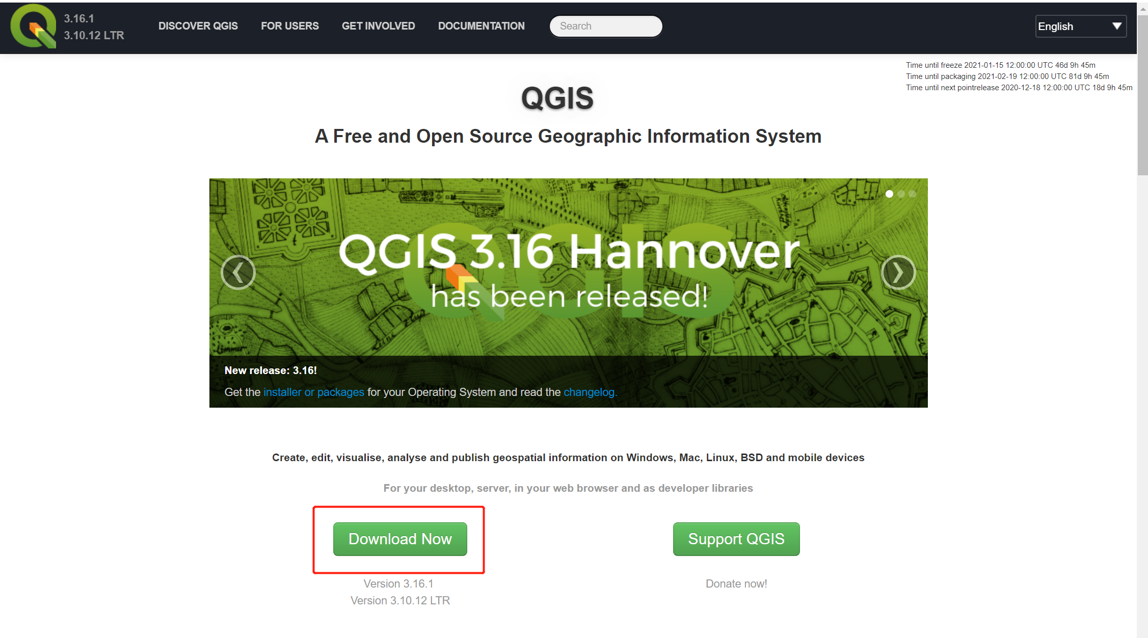 QGIS官网