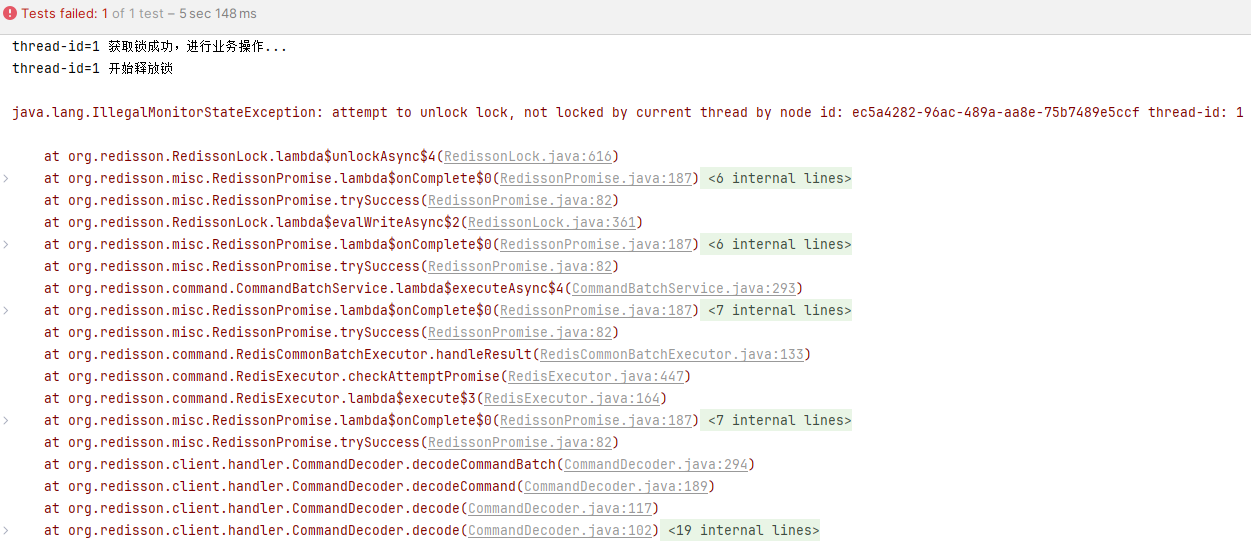 记一次 Redisson 线上问题 → 你怎么能释放别人的锁_java_09
